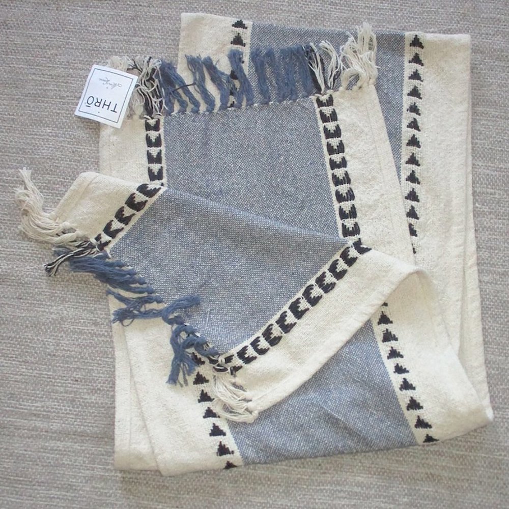 Cotton Table Runner 16 IN x 90 IN